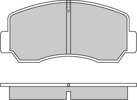 E.T.F. 12-0296 - Kit de plaquettes de frein, frein à disque cwaw.fr