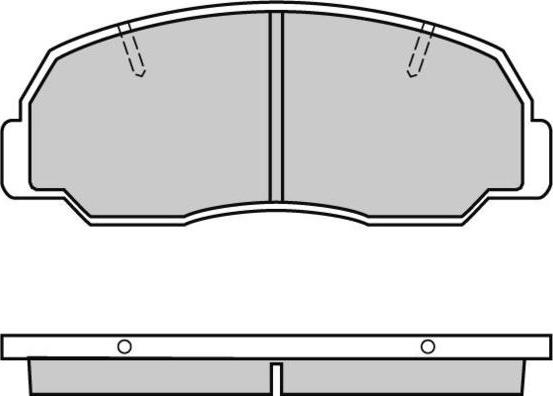 E.T.F. 12-0297 - Kit de plaquettes de frein, frein à disque cwaw.fr