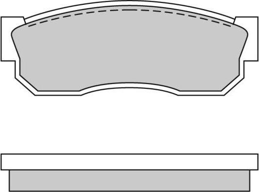 E.T.F. 12-0246 - Kit de plaquettes de frein, frein à disque cwaw.fr