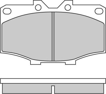 E.T.F. 12-0242 - Kit de plaquettes de frein, frein à disque cwaw.fr