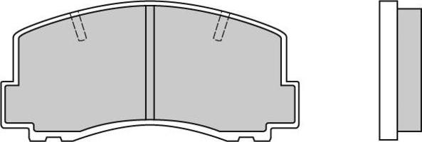 E.T.F. 12-0256 - Kit de plaquettes de frein, frein à disque cwaw.fr