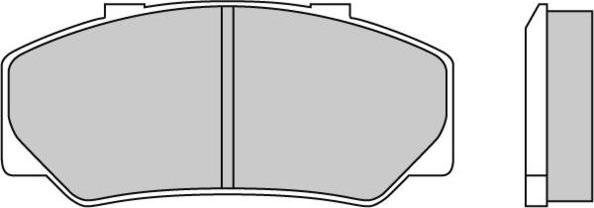 E.T.F. 12-0267 - Kit de plaquettes de frein, frein à disque cwaw.fr