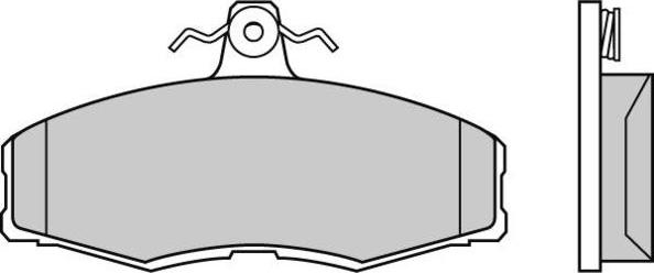 E.T.F. 12-0208 - Kit de plaquettes de frein, frein à disque cwaw.fr