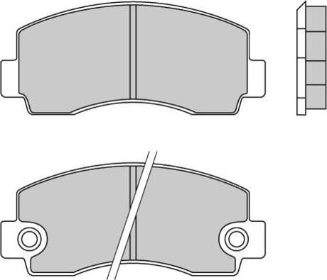 E.T.F. 12-0215 - Kit de plaquettes de frein, frein à disque cwaw.fr