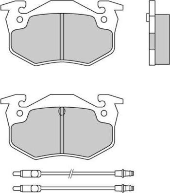 Textar 20790 170  0 5 - Kit de plaquettes de frein, frein à disque cwaw.fr