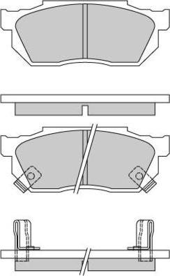 E.T.F. 12-0289 - Kit de plaquettes de frein, frein à disque cwaw.fr