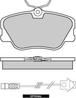 E.T.F. 12-0286 - Kit de plaquettes de frein, frein à disque cwaw.fr