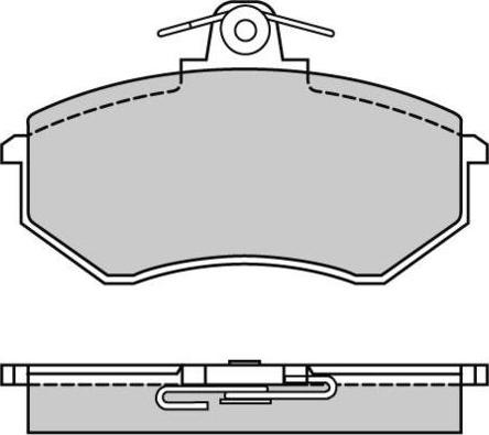 E.T.F. 12-0287 - Kit de plaquettes de frein, frein à disque cwaw.fr