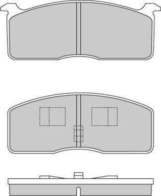 E.T.F. 12-0239 - Kit de plaquettes de frein, frein à disque cwaw.fr