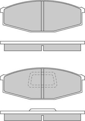 E.T.F. 12-0235 - Kit de plaquettes de frein, frein à disque cwaw.fr