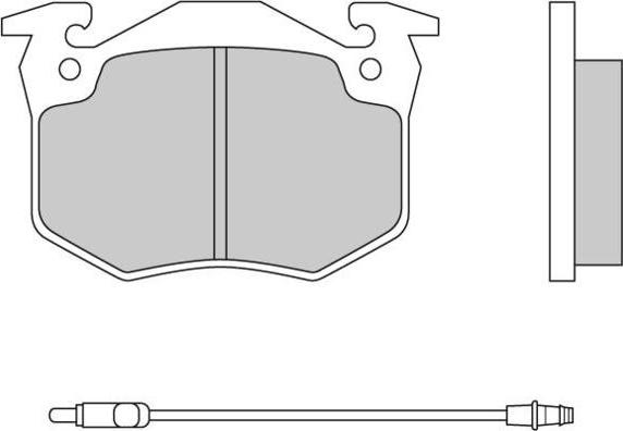 E.T.F. 12-0230 - Kit de plaquettes de frein, frein à disque cwaw.fr