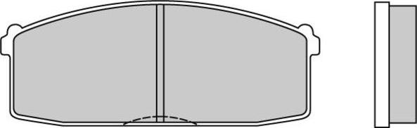 E.T.F. 12-0237 - Kit de plaquettes de frein, frein à disque cwaw.fr