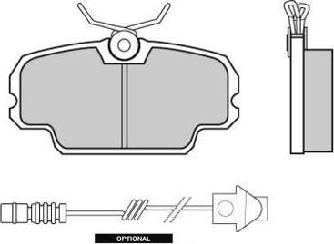 E.T.F. 12-0226 - Kit de plaquettes de frein, frein à disque cwaw.fr