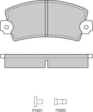 E.T.F. 12-0220 - Kit de plaquettes de frein, frein à disque cwaw.fr