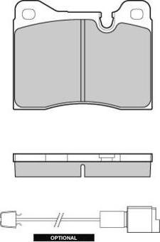 E.T.F. 12-0221 - Kit de plaquettes de frein, frein à disque cwaw.fr