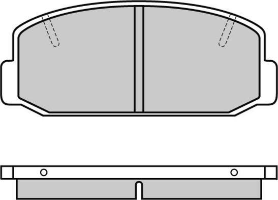 E.T.F. 12-0223 - Kit de plaquettes de frein, frein à disque cwaw.fr