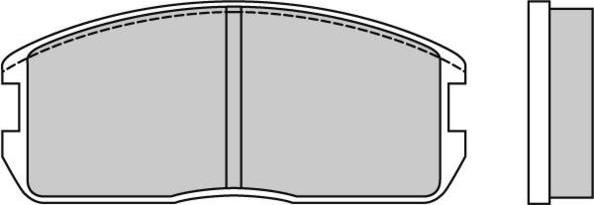 E.T.F. 12-0270 - Kit de plaquettes de frein, frein à disque cwaw.fr