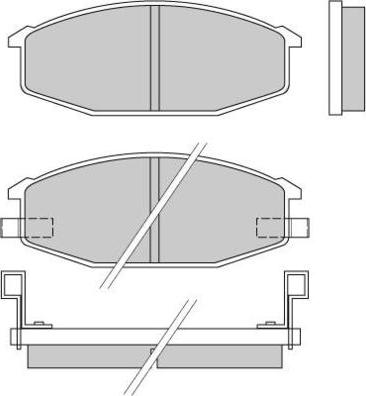 E.T.F. 12-0273 - Kit de plaquettes de frein, frein à disque cwaw.fr