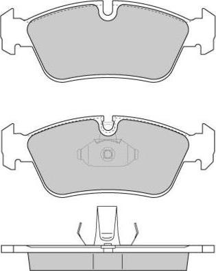 E.T.F. 12-0745 - Kit de plaquettes de frein, frein à disque cwaw.fr