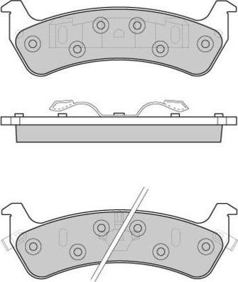 Spidan 32197 - Kit de plaquettes de frein, frein à disque cwaw.fr