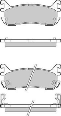 E.T.F. 12-0759 - Kit de plaquettes de frein, frein à disque cwaw.fr