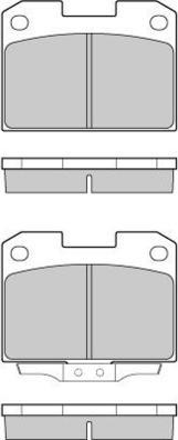 E.T.F. 12-0755 - Kit de plaquettes de frein, frein à disque cwaw.fr