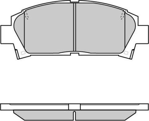 E.T.F. 12-0752 - Kit de plaquettes de frein, frein à disque cwaw.fr