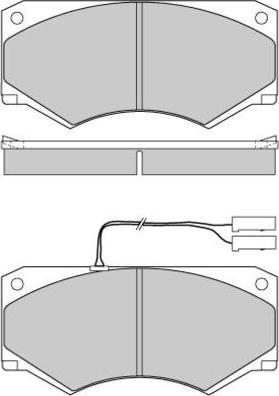 E.T.F. 12-0769 - Kit de plaquettes de frein, frein à disque cwaw.fr