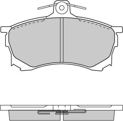 E.T.F. 12-0700 - Kit de plaquettes de frein, frein à disque cwaw.fr