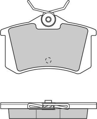 E.T.F. 12-0701 - Kit de plaquettes de frein, frein à disque cwaw.fr