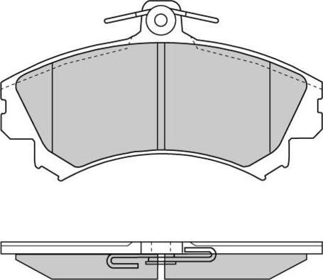 E.T.F. 12-0702 - Kit de plaquettes de frein, frein à disque cwaw.fr