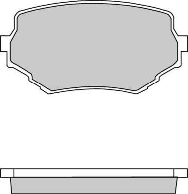 E.T.F. 12-0713 - Kit de plaquettes de frein, frein à disque cwaw.fr