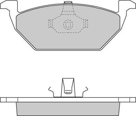 E.T.F. 12-0712 - Kit de plaquettes de frein, frein à disque cwaw.fr