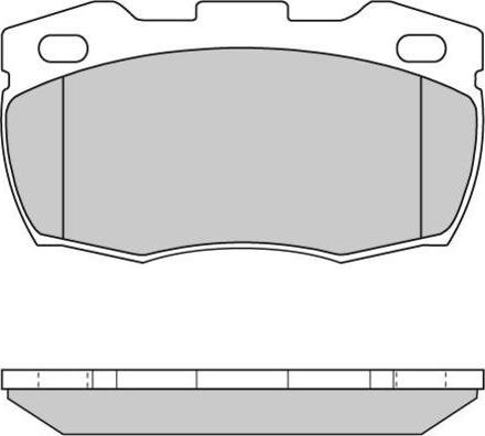 E.T.F. 12-0717 - Kit de plaquettes de frein, frein à disque cwaw.fr