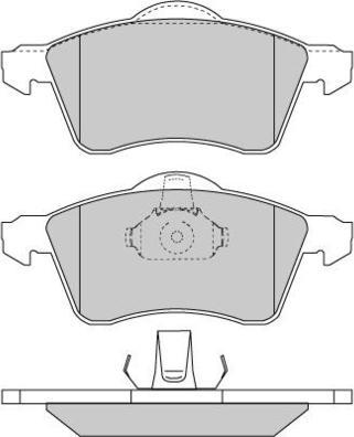 E.T.F. 12-0723 - Kit de plaquettes de frein, frein à disque cwaw.fr