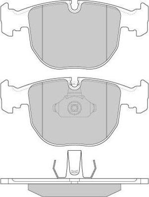 E.T.F. 12-0774 - Kit de plaquettes de frein, frein à disque cwaw.fr