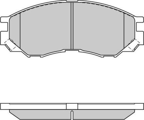 E.T.F. 12-0775 - Kit de plaquettes de frein, frein à disque cwaw.fr