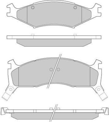 E.T.F. 12-0772 - Kit de plaquettes de frein, frein à disque cwaw.fr