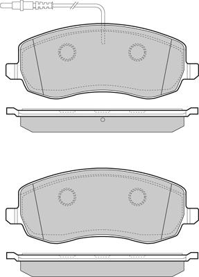 Magneti Marelli 363700201761 - Kit de plaquettes de frein, frein à disque cwaw.fr