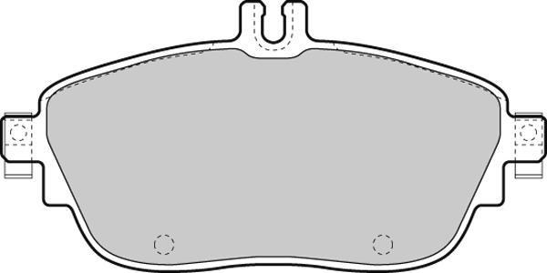 E.T.F. 12-1496 - Kit de plaquettes de frein, frein à disque cwaw.fr