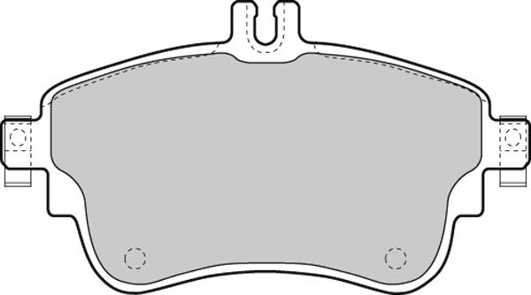 E.T.F. 12-1497 - Kit de plaquettes de frein, frein à disque cwaw.fr