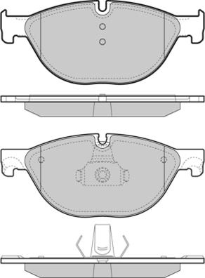 Valeo 670136 - Kit de plaquettes de frein, frein à disque cwaw.fr