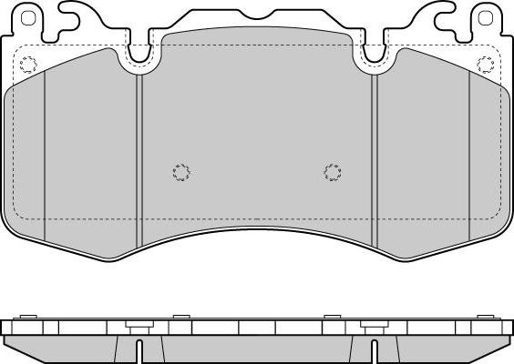 HELLA 8DB 355 042-901 - Kit de plaquettes de frein, frein à disque cwaw.fr