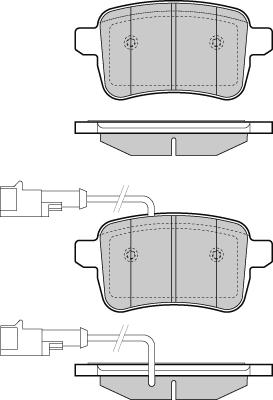 Equal Quality PF1113 - Kit de plaquettes de frein, frein à disque cwaw.fr