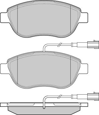 Equal Quality PF1217 - Kit de plaquettes de frein, frein à disque cwaw.fr