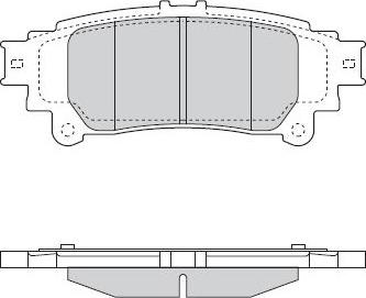 BOSCH 986494759 - Kit de plaquettes de frein, frein à disque cwaw.fr