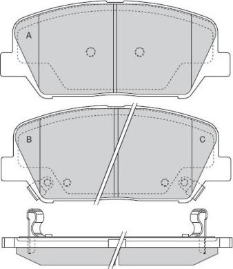 Magneti Marelli 363916060901 - Kit de plaquettes de frein, frein à disque cwaw.fr