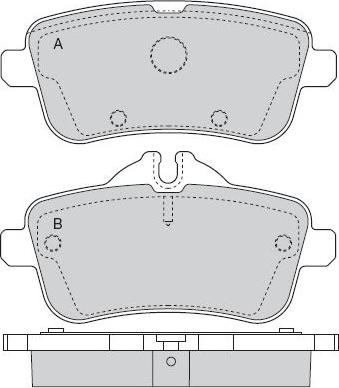 Remy RAP1190 - Kit de plaquettes de frein, frein à disque cwaw.fr