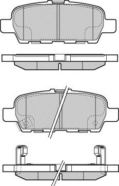 E.T.F. 12-1692 - Kit de plaquettes de frein, frein à disque cwaw.fr