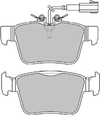 E.T.F. 12-1658 - Kit de plaquettes de frein, frein à disque cwaw.fr